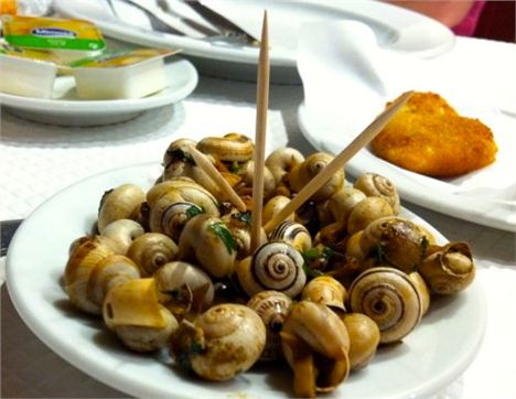 Snails Are A Popular Bar Snack In Lisbon