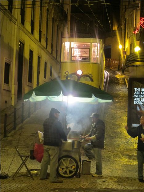 Roast Chestnuts %26#8211%3B Lisbon Street Food