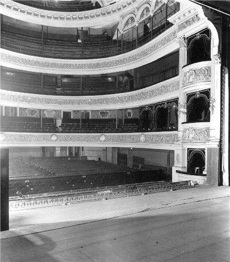 Theatre Royal Interior 100 plus years ago