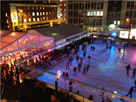 Spinningfields skating