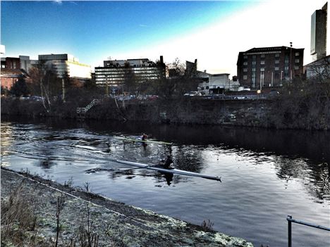 River walk opposite Granada site