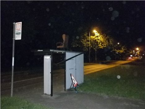 Wythenshawe bus stop