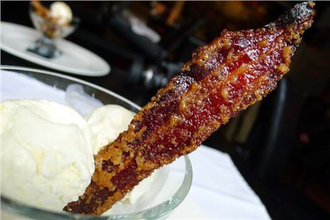 Solita Cabrelli's Ice Cream With Bacon Candy