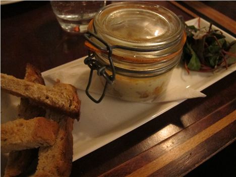 Potted crab custard