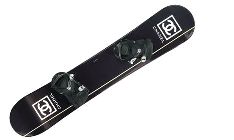 Chanel Black Snowboard