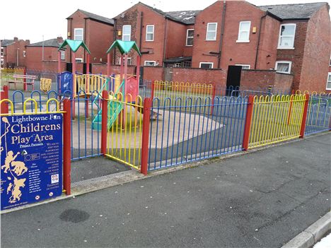 Playground close to Langworthy Street