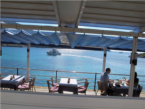 Dining By The Bay In Sant Elm