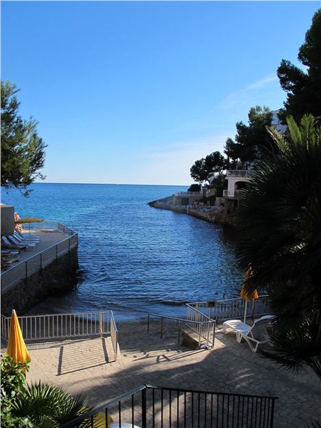 Bon Sol's Private Cove At Dusk