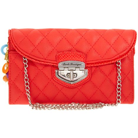 Paul's Boutique Ruby Quilted Clutch