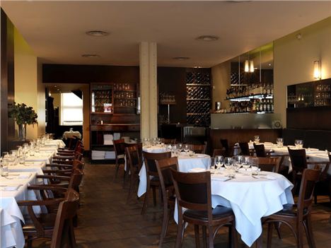 Racine's Classic French Bistro Interior