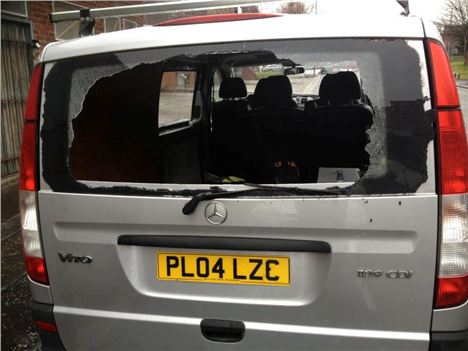 Clockwork Radio Smashed Van