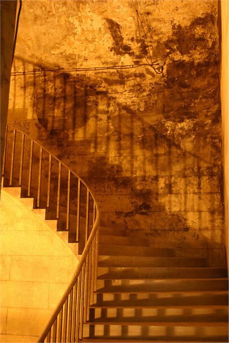 Steps Leading Down To The Basement Of St George's Hall