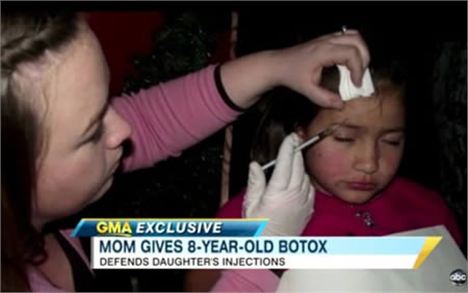 Pageant mum gives daughter Botox injections in San Francisco