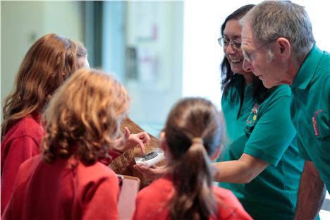 Manchester Museum volunteers and helpers