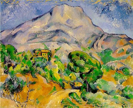 Cezanne's Mont St Victoire Near Aix