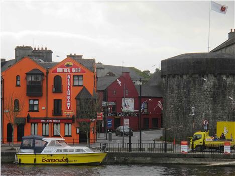 Barracuda Docks On Colourful Athlone Quay