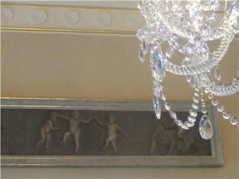 Ballyfin %26#8211%3B Frieze And Chandelier