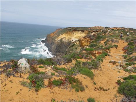 Stunning Setting For Fisherman's Path Beyong Cabo Sardao