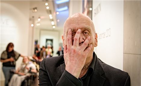 Wilko Johnson At The Rankin Private View. Picture By Stephanie De Leng