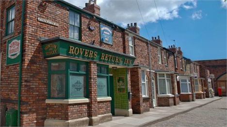 Coronation Street set - it's not as Original Modern as Manchester Day is Original Modern