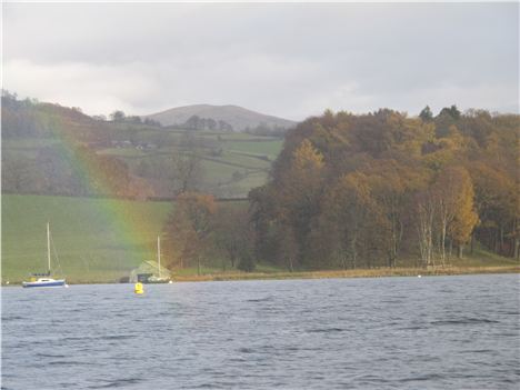 Rainbow Over Windermere Shore