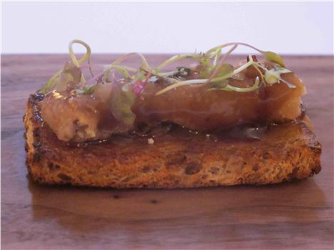 Bone Marrow Rye Toast With Onion