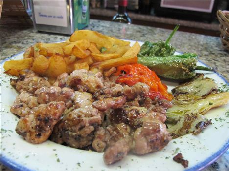 Delectable Lamb's Sweetbreads Inside Los Zagales