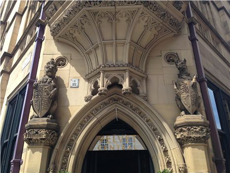 Velvet Central's original bouncers have stony faces