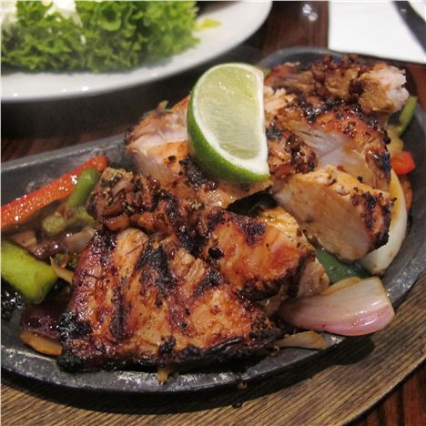 Chicken better than beef for the fajitas