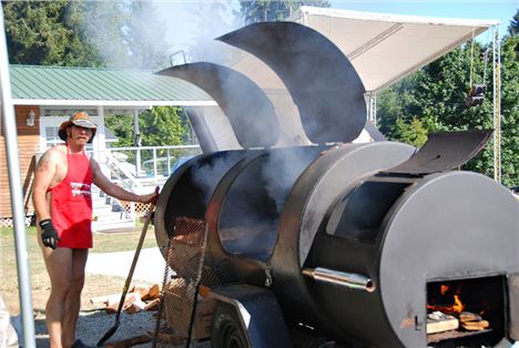 Anthony: Big BBQ, no pants