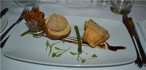 Foie gras from La Boheme