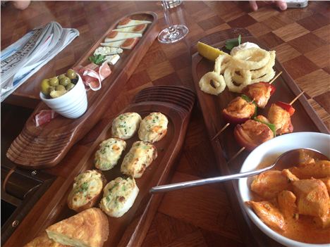 Tapas selection