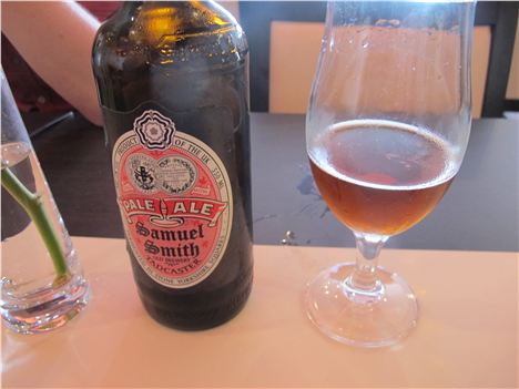Sam's Smith Ale in a bottle, good for curry