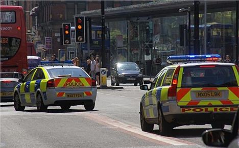 Manchester Police cars