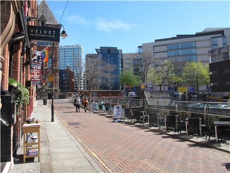 A more serene Canal Street