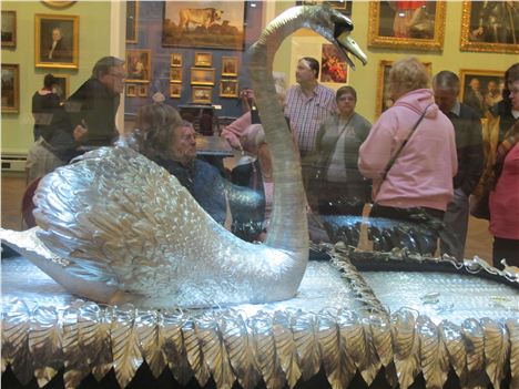 The Silver Swan At Bowes Museum