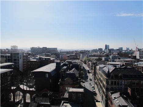 Shudehill - looking into the Northern Quarter