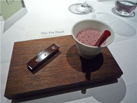 The Fat Duck's Choc Wine Slush