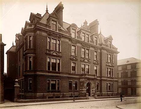 Hahnemann Homeopathic Hospital.