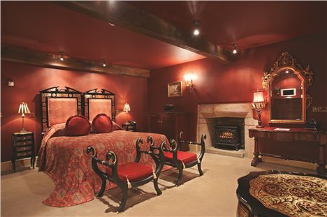 Manor House Bedroom At Stanley House