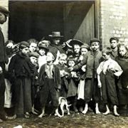 Liverpool slum children of the 1900s. A century later could they soon take on a look of familiarity?