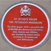 Peterloo Plaque