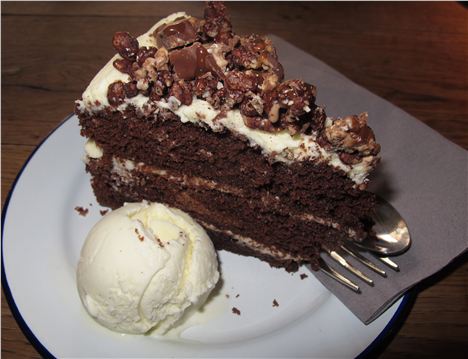 Double Decker Chocolate Cake At Terrace Nq