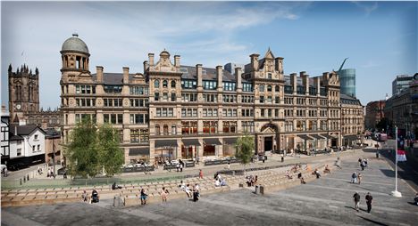 Exchange Square facade as it will look after redevelopment