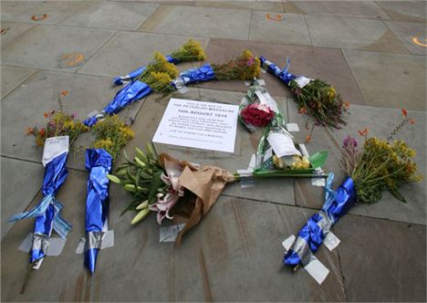 Peterloo flowers