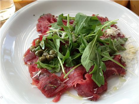 Pin-sharp carpaccio