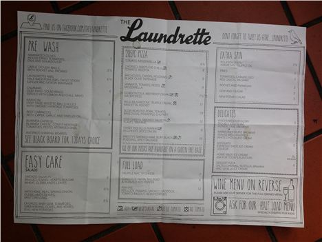 The full menu