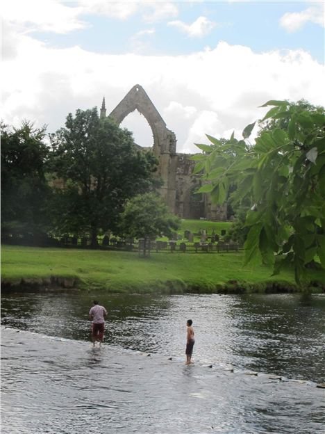 Steeping Stones Across The Wharfe