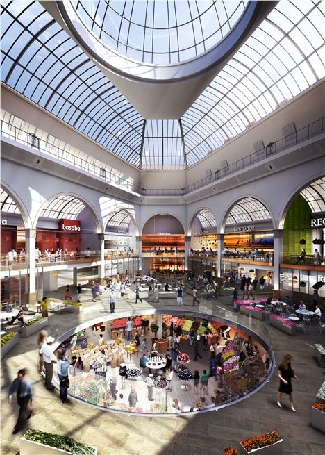 How The Corn Exchange may look when it is all food and drink