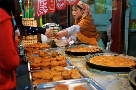 Street Food In Xi'an's Muslim Market